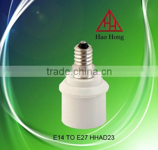 HAO HONG High quality E14 to E27 lamp adapter