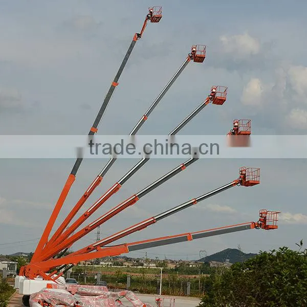 Mobile Elevating Construction Boom Lift,hydraulic Self Propelled Boom Lift,diesel Boom Lift Tables for Sale photo-2