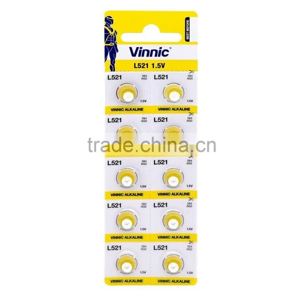 Ag0 Primary Alkaline Button Cell 384 L521 photo-2