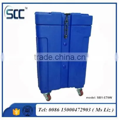 310L Refrigerated Dry Ice Bin, Insulation Cooler Bin for Dry Ice Transportation photo-3