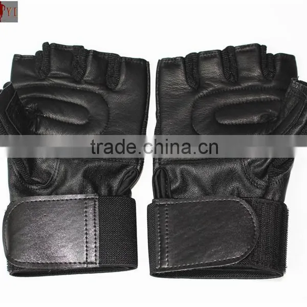 Men's Gym Wrist Wrap Gloves, Fitness Gloves, Workout Exercise Gloves