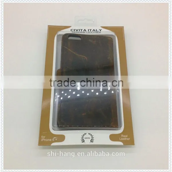 Plastic Blister With Colorful Paper Card Packing for Iphone Cases