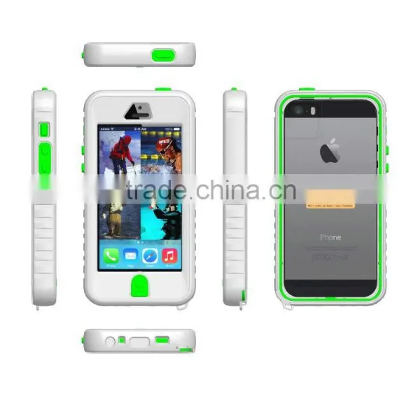 New Waterproof Shockproof Dirt Proof Fingerprint Hard Case Cover For IPhone 5S 5 photo-3