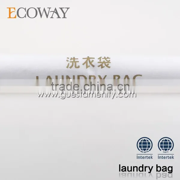 Cheap Hotel Reusable Non Woven Wash Bag Travel Foldable Laundry Bag photo-4