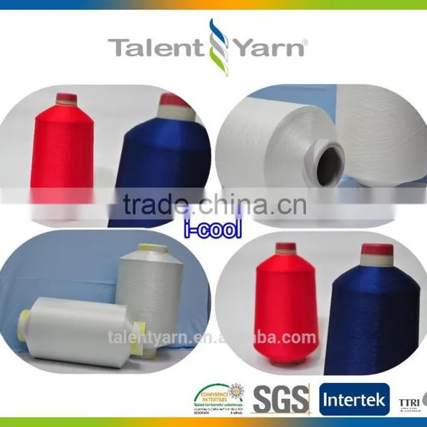 Cooling Odorless Cotton Rayon DTY Functional Yarn photo-6