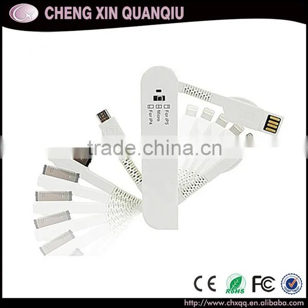 [CX]For Apple Cable,swiss Army Knife 3 in 1 Usb Micro Data Cable for Iphone 6 Charging Cable for Samsung Quality Choice photo-6