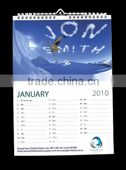 2016 Custom Wall Calendar Printing Desk Calendar Printing photo-6
