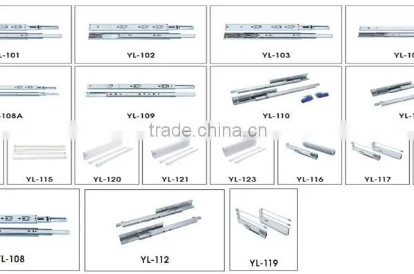 Under Mount Soft Close and Touch Open Drawer Slide photo-3