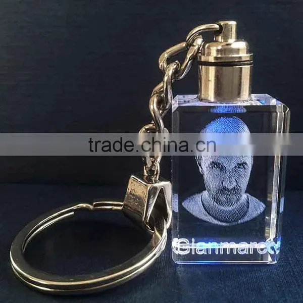 Promotional Engraved Crystal Smart Car Keychain photo-3