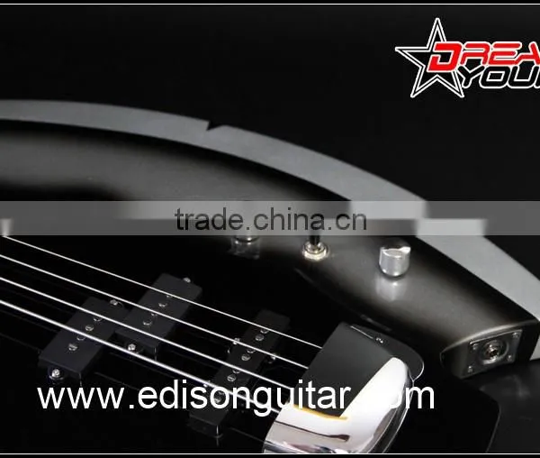 DS-EB6015 Axe Shape Black 21 Fret Professionl Bass Guitar photo-6