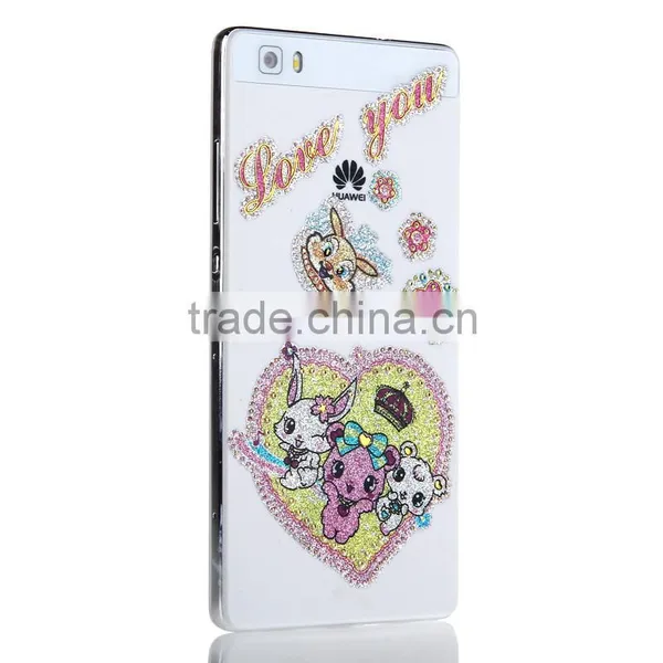 Cute Cute High Quality Metallic Glitter Jewelry IPhone6s Phone Gold Sticker photo-5