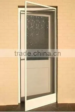 DIY Instant Aluminum screen door with auto Hinges
