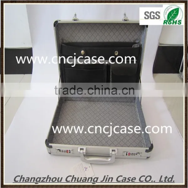 Made in China Silver ABS Storage Carrying Hard Case Portable Aluminum Tool Box photo-3