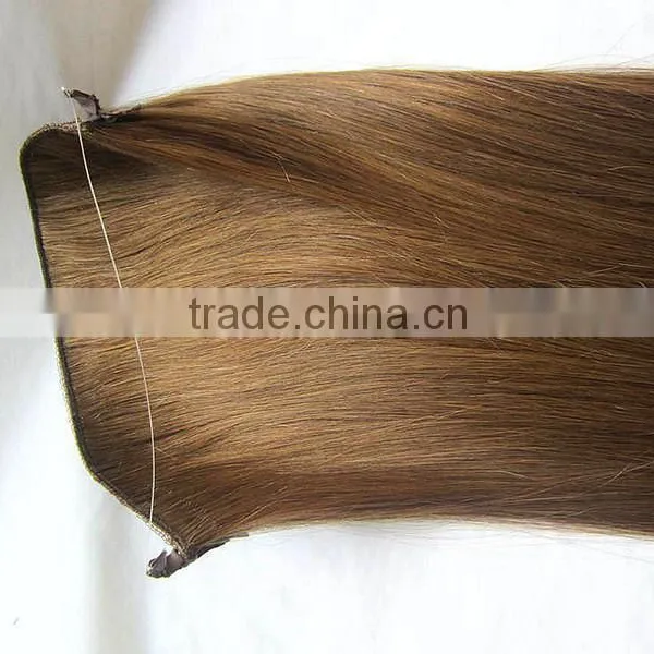 European Hair Extension 100 Human Hair Extension Flip In Halo Hair Extension photo-6