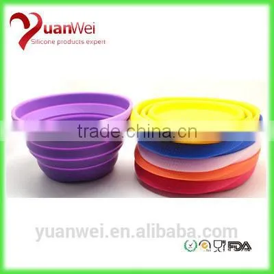 New Designed Healthy Silicone Travel Bow for Pet