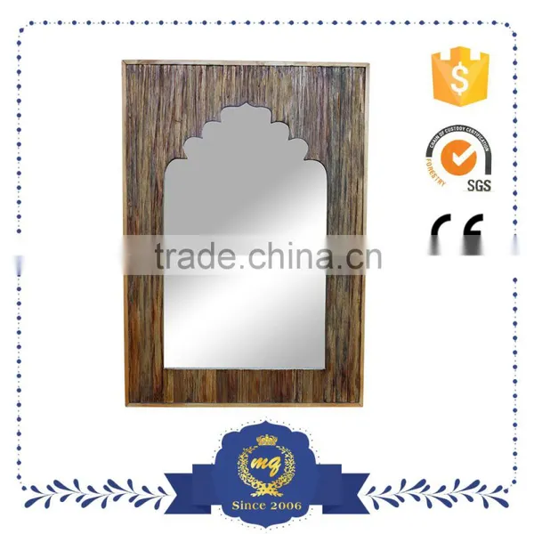 Wholesales Crush Decorative Wooden Window Mirror