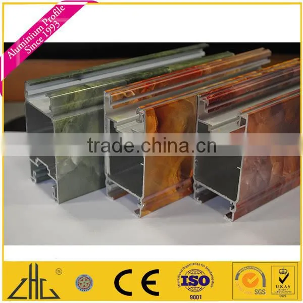 Wow!!! Triangle Aluminium Profile Tube , Aluminiuim I Profile , Aluminium Wood Finish Profile , Shining Finish Aluminium Profile photo-4