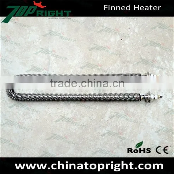 U ShapeTopright Best Selling 3000w Heat Exchange Finned Tubular Heater for Industry photo-3