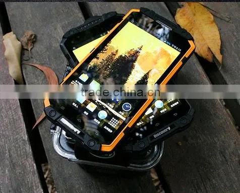 V9 Discovery IP68 Waterproof Shockproof Smart Phone MSM8212 Quad Core 5.5 Inch 1GB RAM 16GB ROM photo-3