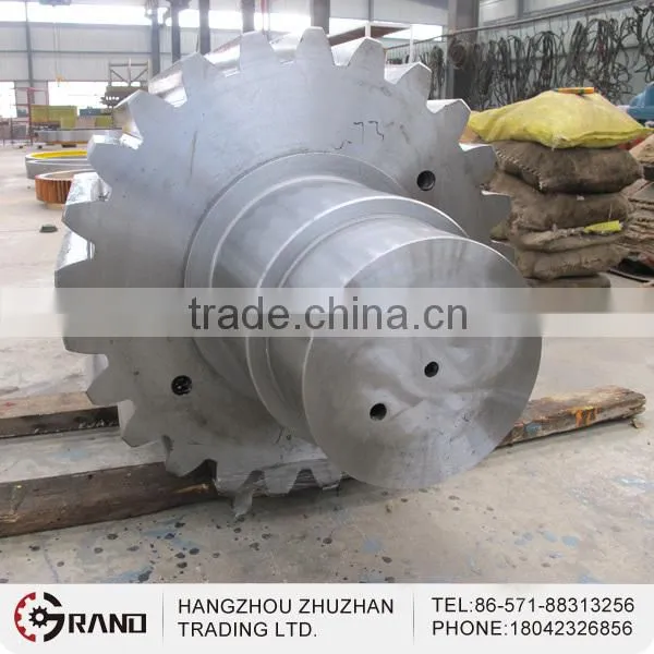 Gear Shaft for Horizontal Ball Mill OR Rotary Kiln Applications photo-2