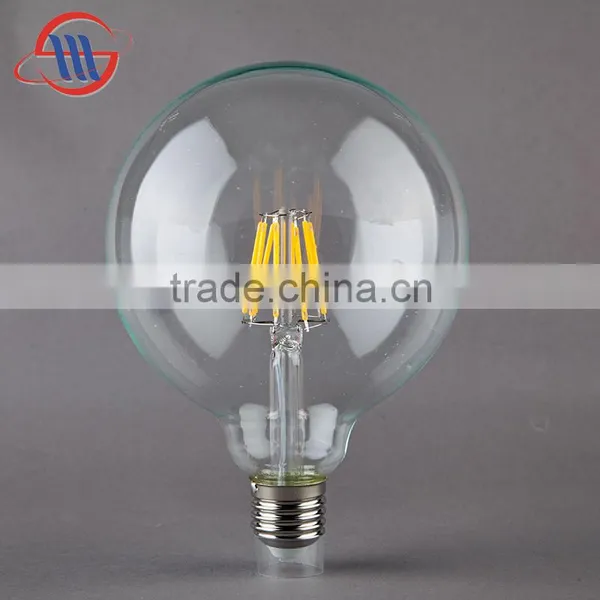 New Product Led Bulb Light G125 Filament Led Light E27 Golden Color Dimmable photo-3