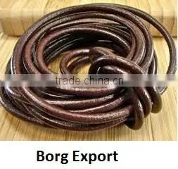 5mm Round Leather Cord From BORG EXPORT / 5mm Round Leather Cords photo-6