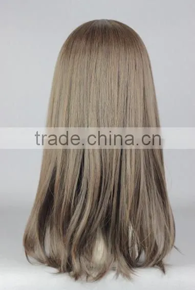 Synthetic Ash Blonde Long Straight Wig N426 photo-3