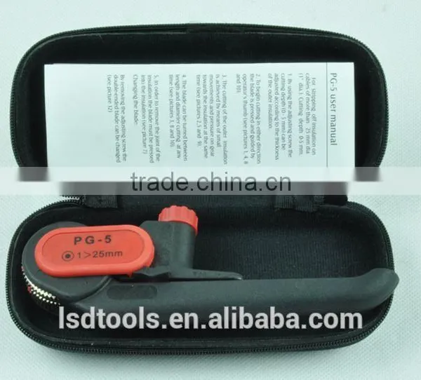 PG-5 Cable Stripper Ratchet Wheel Type High Quality Hand Tools photo-5