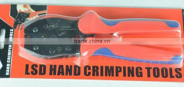 LY-03D Ratchet Terminal Crimping Tool/plier for Crimp Insulated Terminal and Connector 0.5-6mm2 photo-3