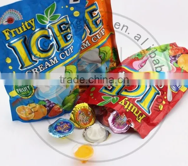 6.5g Small Fruit ICE Cream Cup Candy / Korea ICE CC Candy Cup photo-2