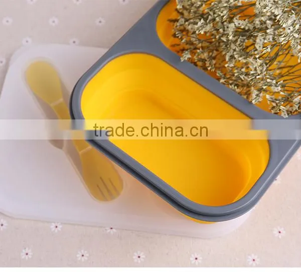 2 Compartment High Capacity Dinnerware Sets Lunch Box Food Container photo-5