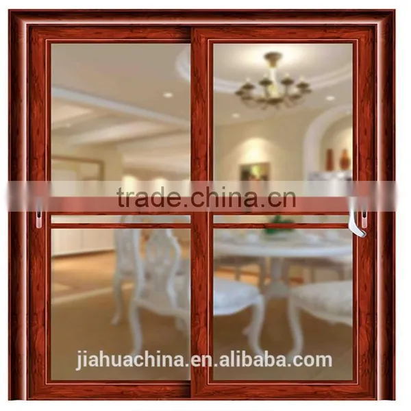 Aluminum Flush Door Sliding Frosted Glass Door Design photo-2
