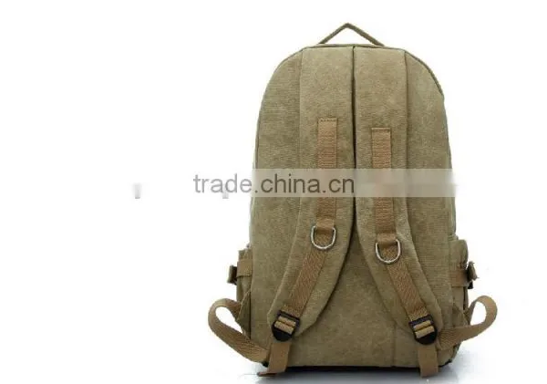 2015 Design Canvas Backpack Fashion School Bags photo-3