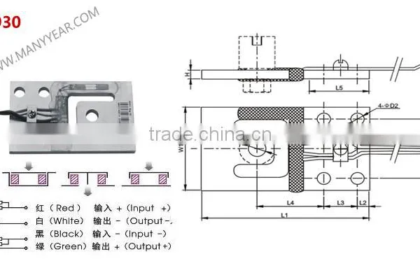 Small Platform Scale Load Cell photo-3