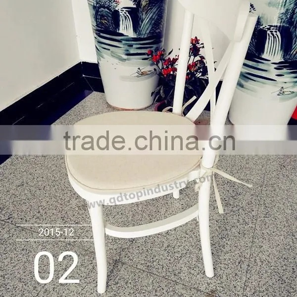 Stackable Beech White Tuscan Chair photo-4