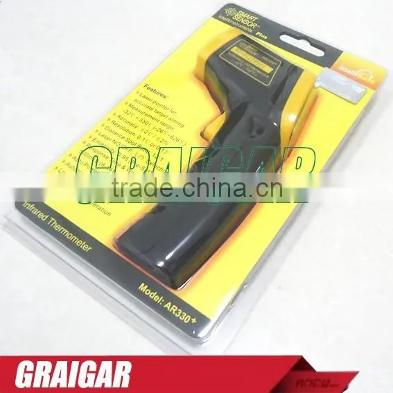 Smart Sensor -32~330C Industrial Infrared Thermometer AR330+ photo-5