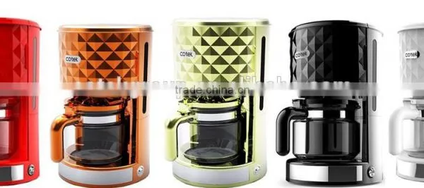 Coffee Machine/10-12cup Special Diamond Desigh Electric Drip Coffee Maker Auto Cut-off With CE, CB, GS, ROHS, EMC, LFGB photo-5