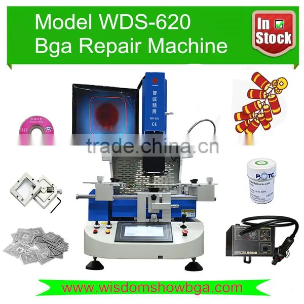 Motherboard/xbox360/cell-phones BGA Chip Reworking Usage Effective Bga Repair Machine WDS-620
