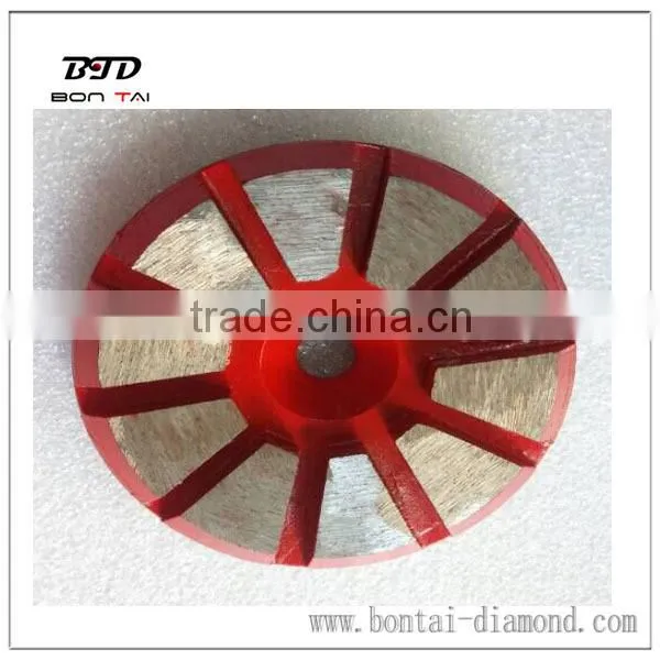 3"10-Seg Metal Bond Diamond Grinding Pads Concrete Floor Surface Prep Metals photo-5