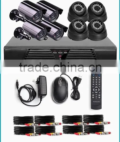 8CH Channel 960H HDMI CCTV DVR 8x Indoor 800TVL Security Camera System KIT photo-2