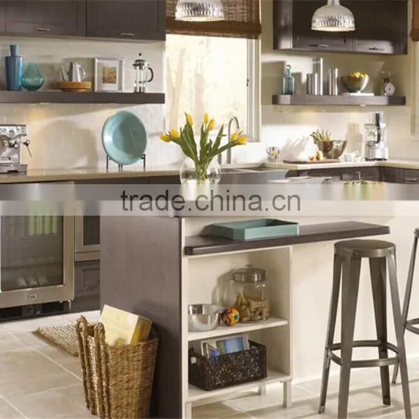 Ready Made Custom Kitchen Set Furniture With Island Cabinet photo-3