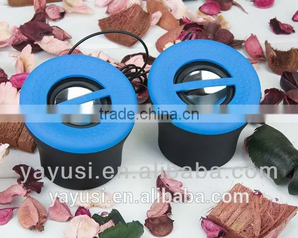 2.0 Passive Type Speaker for Computer/mobile Phone With Vibration Membrane at Bottom photo-4