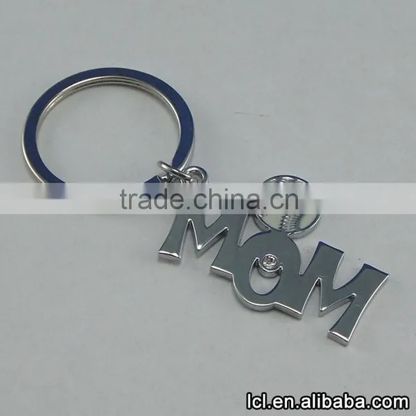 From China Keychain With Letters MOM, Keychain Metal Maker Wholesale photo-2