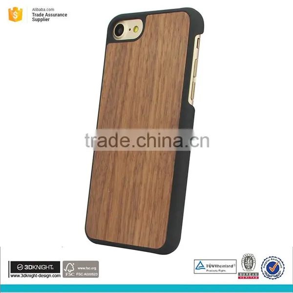 Walnut Wood Cell Phone Case for Iphone Case Wood Mobile Cover photo-2