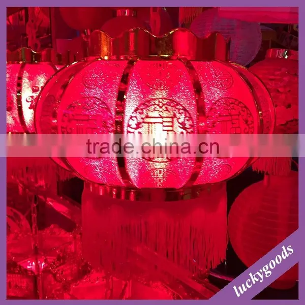 Traditional Chinese Style Plastic Hanging Lantern for Decoration photo-3