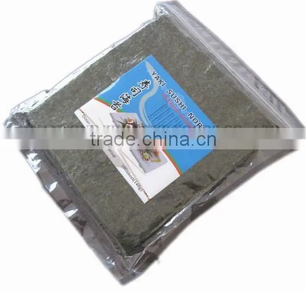 100pcs 140g Half Cut Crispy Roasted Seaweed photo-4