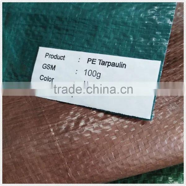 pe Plastic Tarp for Tent , 60-300gsm Hdpe Roof Tarp , High Quality Tarp Camping photo-4