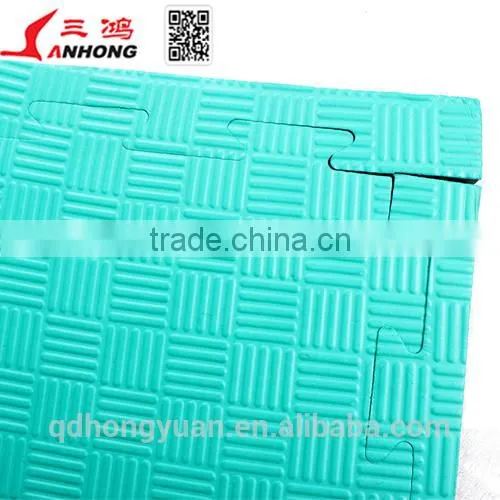 20mm Non-toxic Five Lines Interlocking Foam Mat Tatami Puzzle Mat Martial Jigsaw Mat Factory From Qingdao, China photo-5