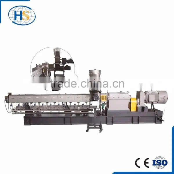 Tse-75 PP Glass Fiber Pelletizing Machine/Plastic Polymer Compounding Extrusion Machinery photo-6