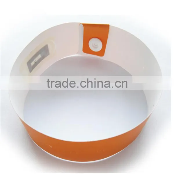 Soft Pvc Patient Wristband Rfid Paper Wristband Tag photo-3